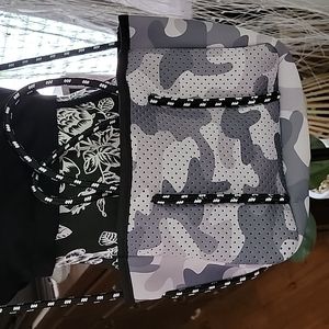 NEW Camo Neoprene bag with smaller bag included